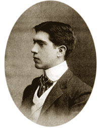 Manuel Gálvez en 1906.
