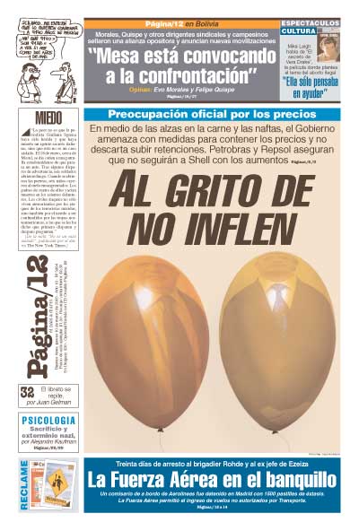 Tapa de la fecha 10-03-2005