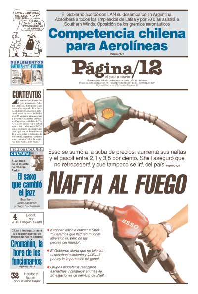 Tapa de la fecha 12-03-2005