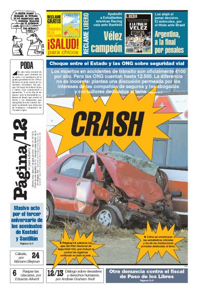 Tapa de la fecha 27-06-2005