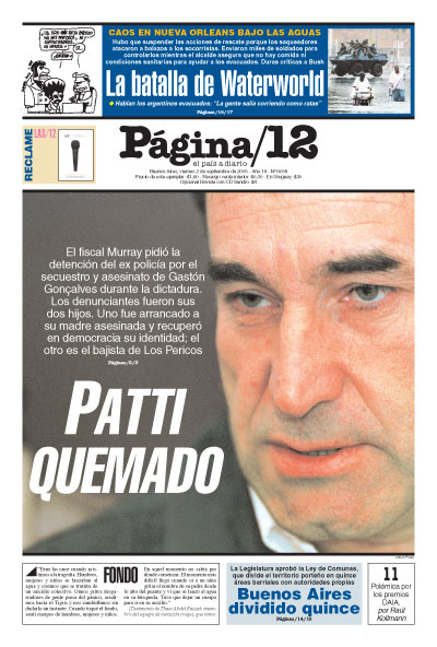 Tapa de la fecha 02-09-2005