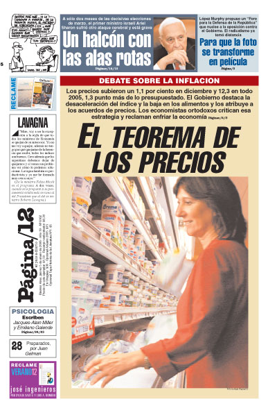 Tapa de la fecha 05-01-2006