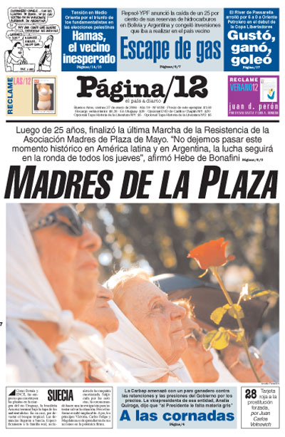 Tapa de la fecha 27-01-2006
