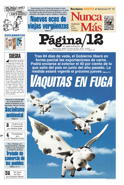 Tapa de la fecha 27-05-2006