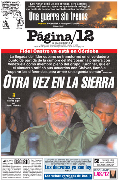 Tapa del Viernes, 21 de Julio de 2006