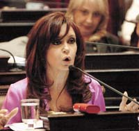 Cristina de Fernández de Kirchner