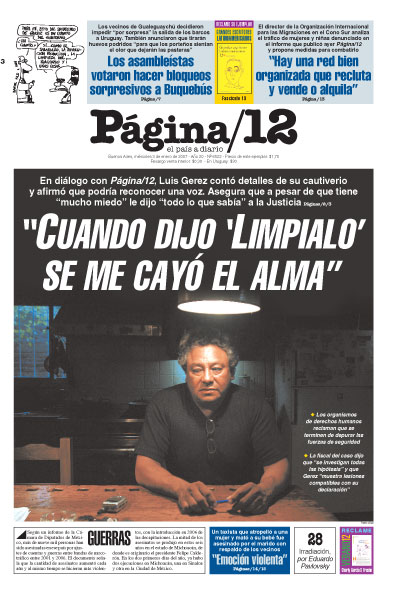 Tapa de la fecha 03-01-2007