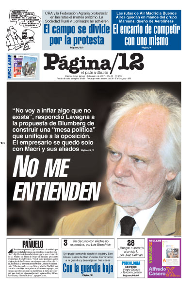Tapa de la fecha 18-01-2007