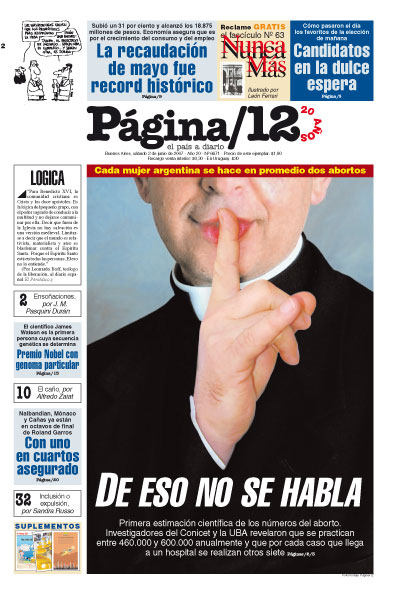 Tapa de la fecha 02-06-2007