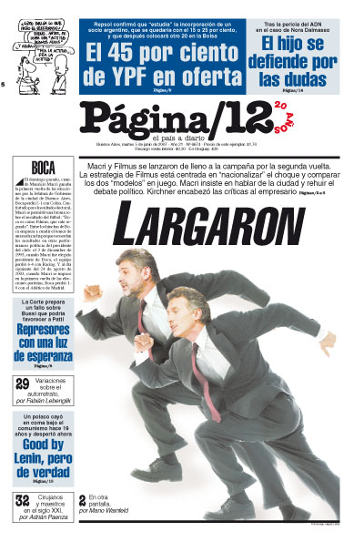 Tapa de la fecha 05-06-2007