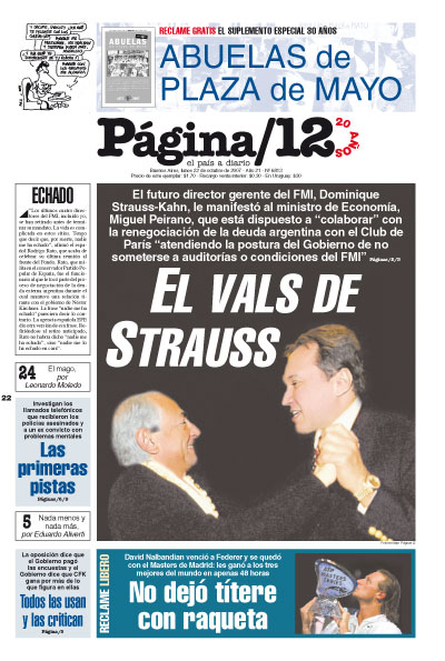 Tapa de la fecha 22-10-2007