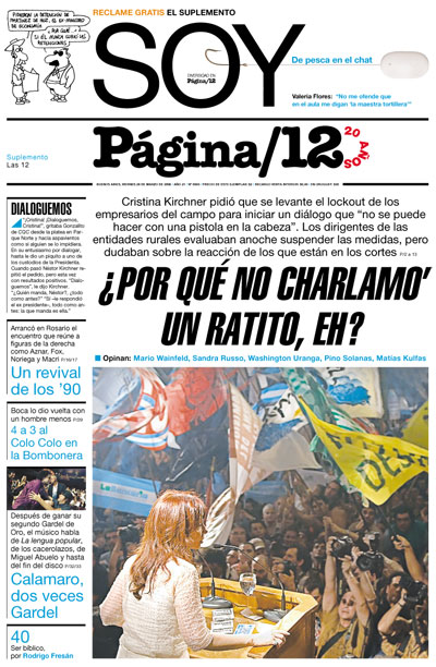Tapa de la fecha 28-03-2008