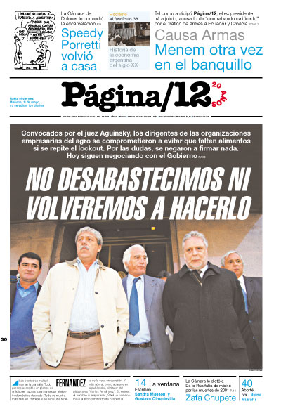 Tapa de la fecha 30-04-2008