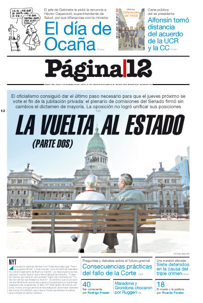 Tapa de la fecha 13-11-2008