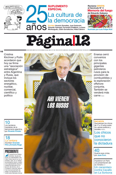 Tapa de la fecha 10-12-2008