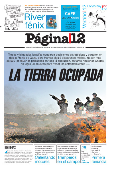 Tapa de la fecha 05-01-2009