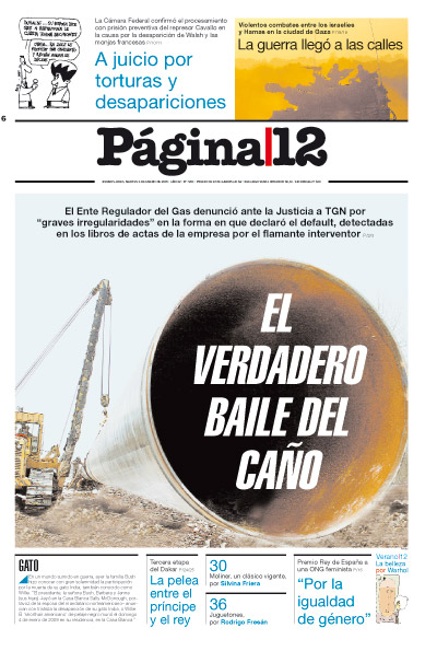 Tapa de la fecha 06-01-2009