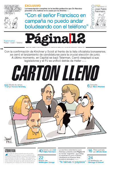 Tapa de la fecha 10-05-2009
