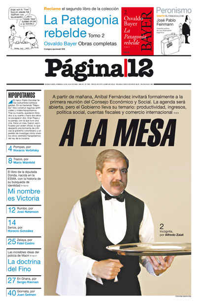 Tapa de la fecha 12-07-2009