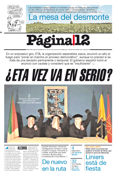 Tapa de la fecha 06-09-2010