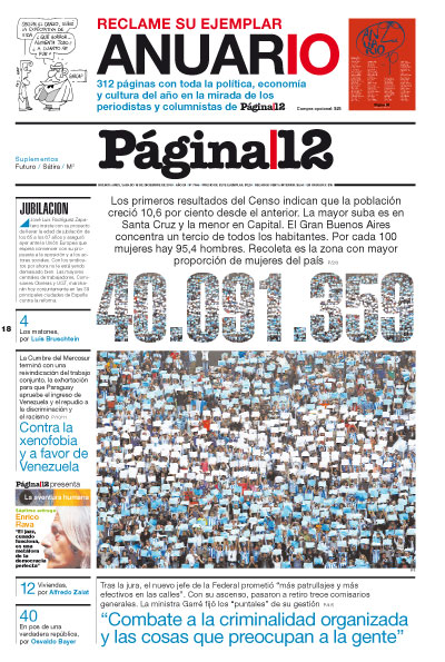 Tapa de la fecha 18-12-2010