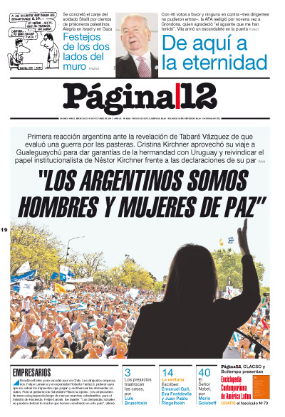 Tapa de la fecha 19-10-2011