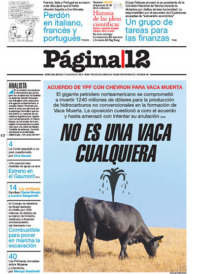 Tapa de la fecha 17-07-2013