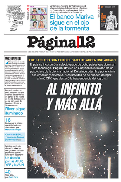 Tapa de la fecha 17-10-2014