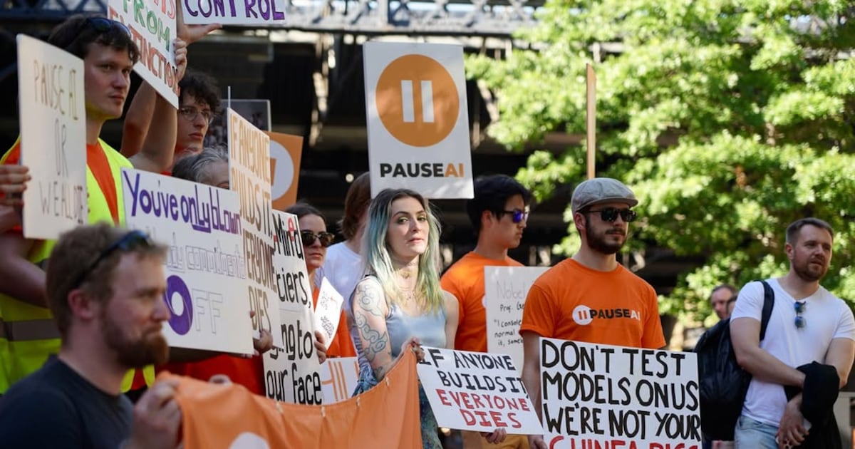 Asimilar el riesgo existencial: cómo gana terreno la militancia de las organizaciones anti-IA thumbnail