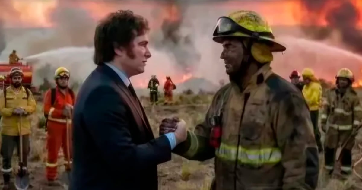 Taiana cruzó a Milei por agradecer a los brigadistas de la Patagonia con una foto hecha con IA thumbnail