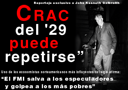      CRAC 
 del '29 
  puede
 repetirse&frac34; 