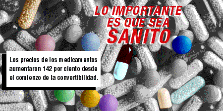 EL PRECIO DE LOS MEDICAMENTOS DURANTE LA CONVERTIBILIDAD.