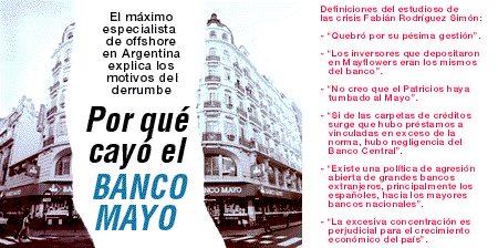 Por qu&Egrave; cay&Ucirc; el Banco Mayo
