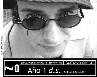 GUSTAVO CERATI A&ntilde;o 1 d.s. (despu&eacute;s de Soda)