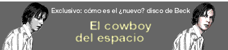 Beck: el cowboy del espacio
