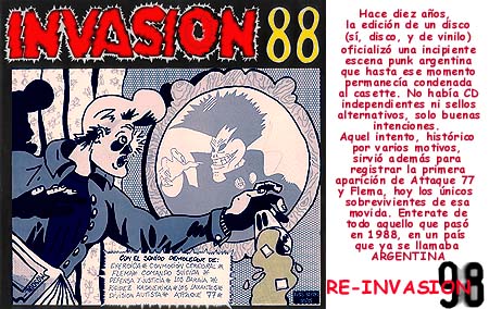 RE-INVASION 98 - La historia del disco IVASION 88. 