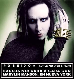 MARYLIN MANSON HABLA CON EL SUPLE NO
