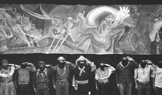 La insurgencia zapatista es el trasfondo más preocupante de las elecciones para gobernador que se celebran hoy en Chiapas. 