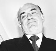 Carlos Ruckauf, gobernador de la provincia de Buenos Aires.