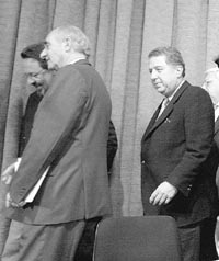 Nicolás Gallo y el Presidente