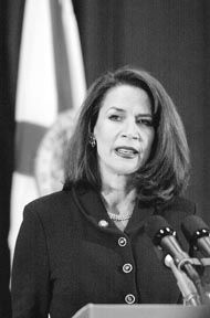 La republicana Katherine Harris. 
