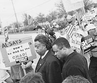 La protesta de todos los d&iacute;as.