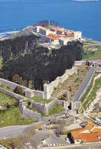 El parador de Bayona, en Pontevedra