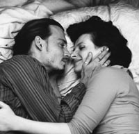 Johnny Depp y Juliette Binoche, dos a quererse.