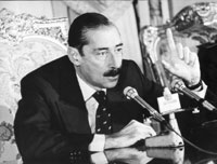 En 1980, Videla dejó el mando. La Junta nombró otro presidente militar.