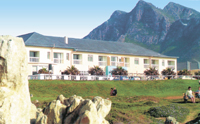 The Beach House, en Kleimond, cerca de El Cabo. Una de las muchas villas diminutas en la costa.