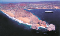 Cabo San Lucas. Donde el Mar de Cortés se encuentra con el Pacífico.