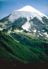 El imponente volc&aacute;n Lan&iacute;n domina el paisaje cordillerano de Neuqu&eacute;n.