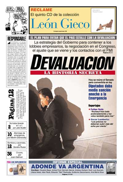 Tapa de la fecha 06-01-2002