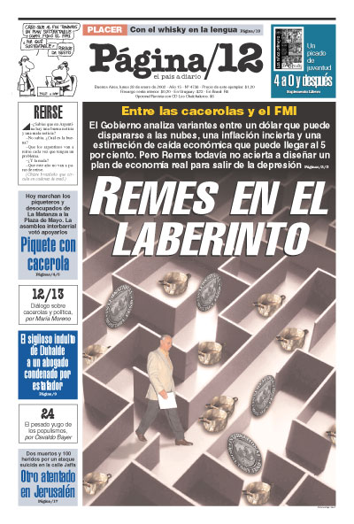 Tapa de la fecha 28-01-2002